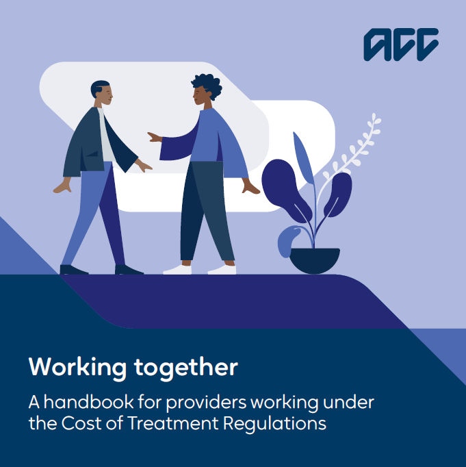 Working together handbook front page