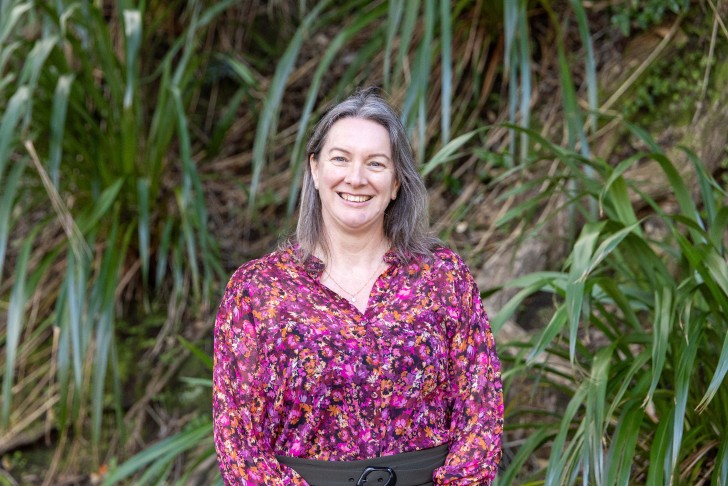 A close-up photo of Paula Wood, ACC Workplace Injury Prevention Manager.